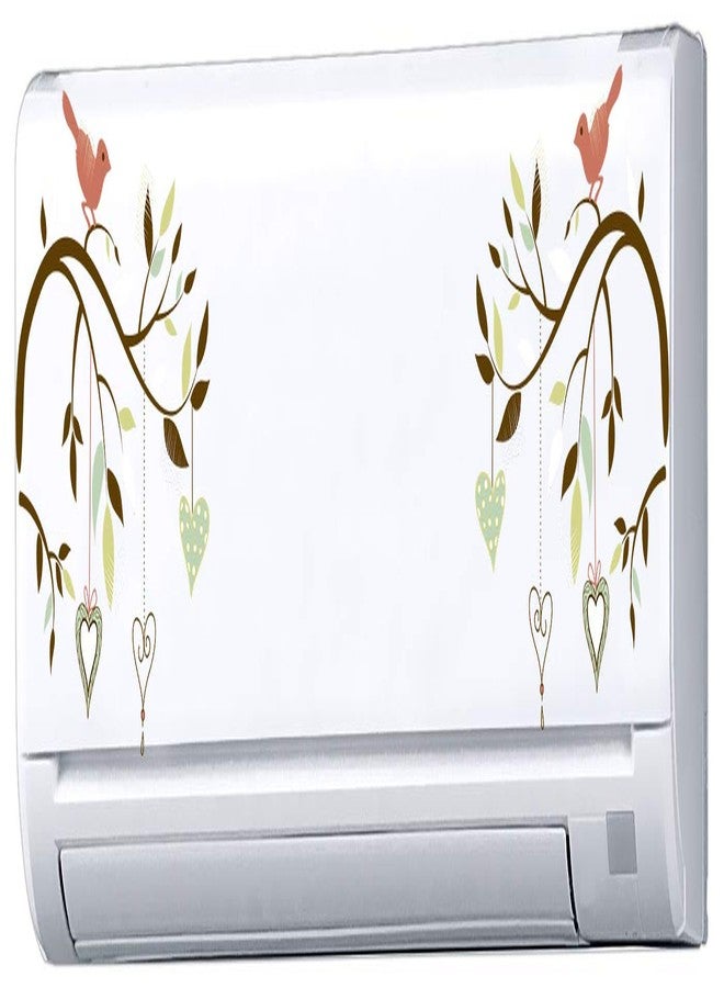 Decopix 'ac Sticker Fridge Sticker Wall Sticker Split Ac Stickers Air Conditioner Sticker - Standard Size (Fit for All Models/Sizes/Brands) (Vinyl, Multicolor)' - Sm6035 - Image 1
